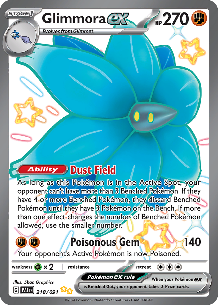 Glimmora ex – Paldean Fates