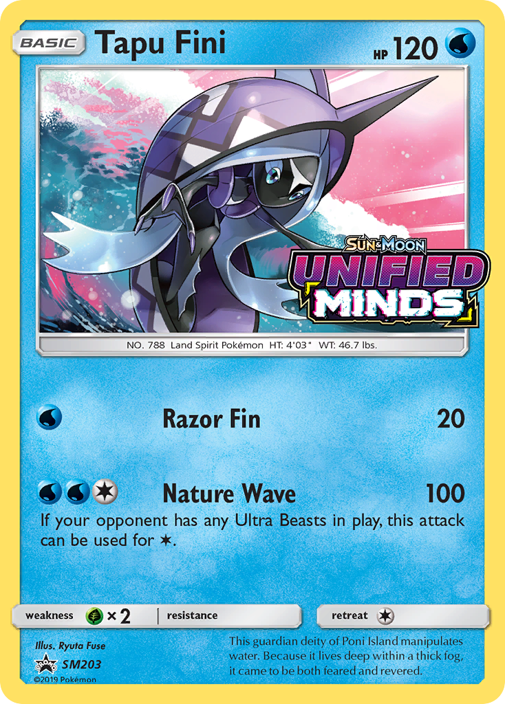 Tapu Fini – SM Black Star Promos