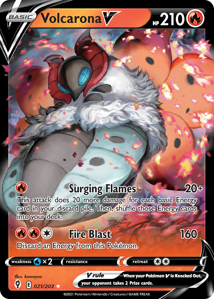 Volcarona V – Evolving Skies