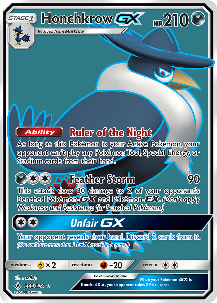 Honchkrow-GX – Unbroken Bonds