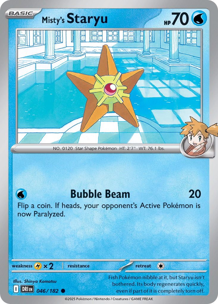 Misty's Staryu – Destined Rivals