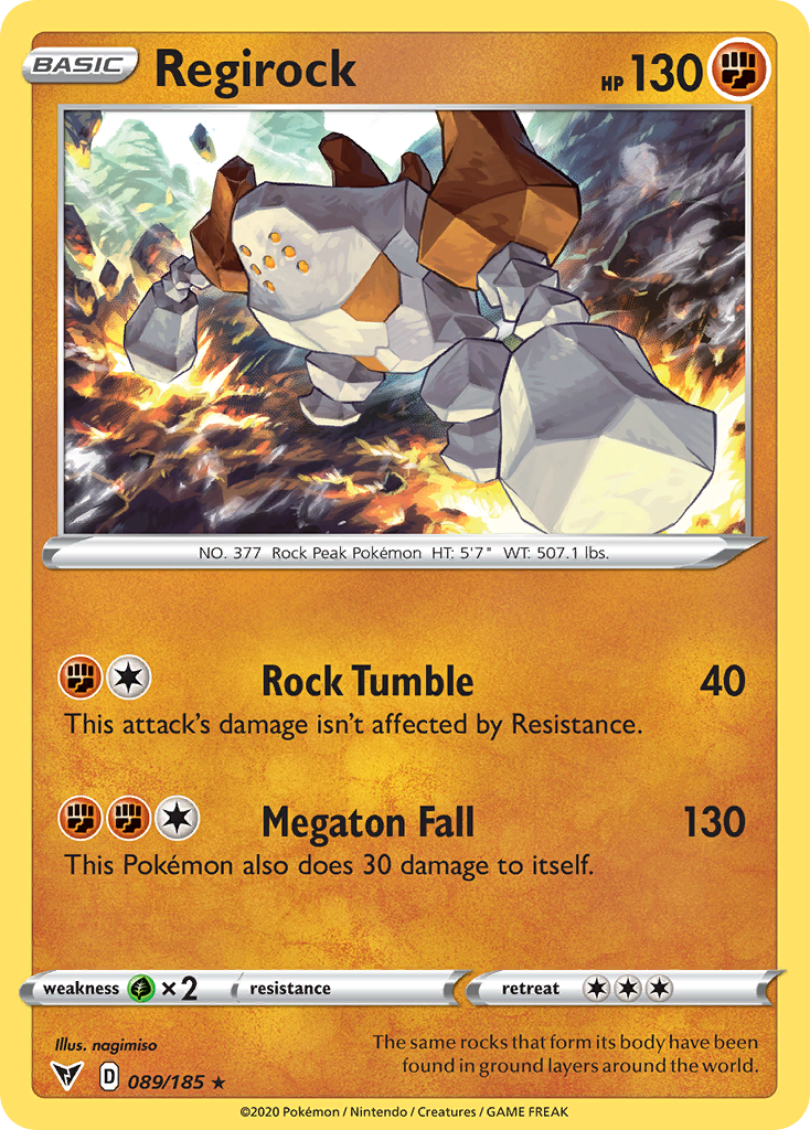 Regirock – Vivid Voltage