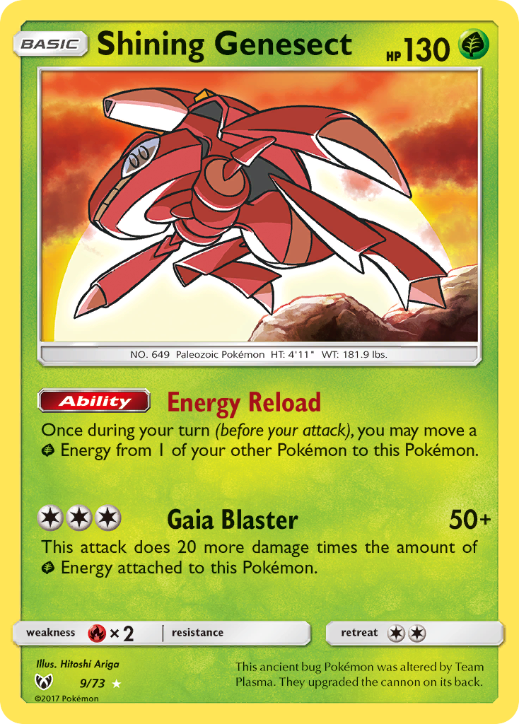 Shining Genesect – Shining Legends