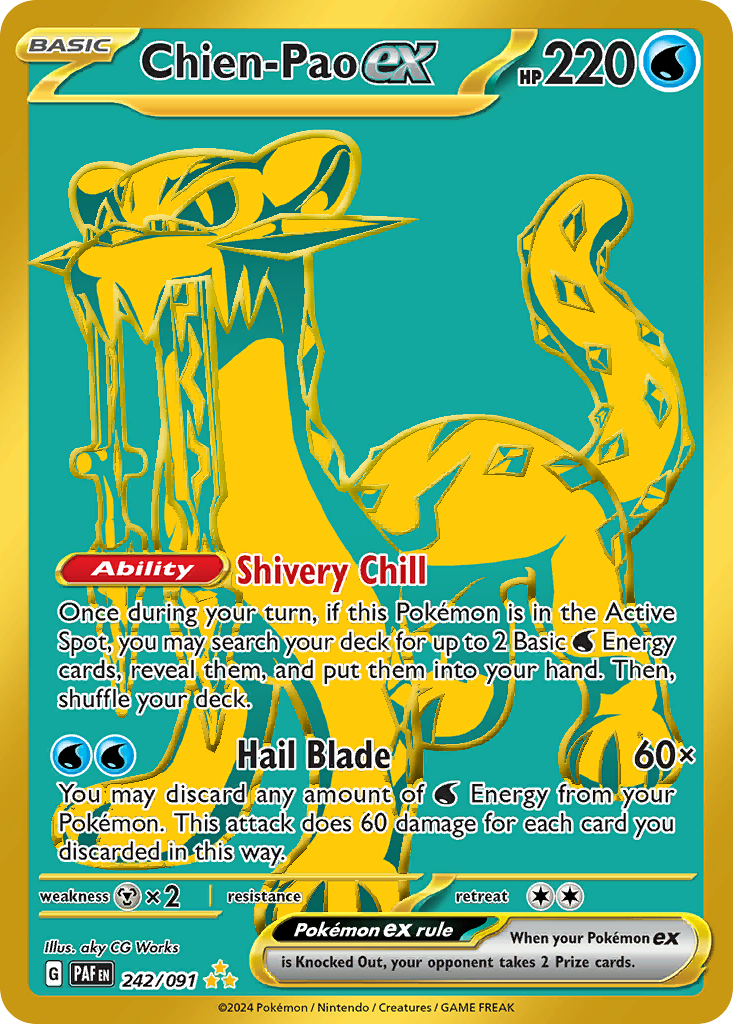 Chien-Pao ex – Paldean Fates