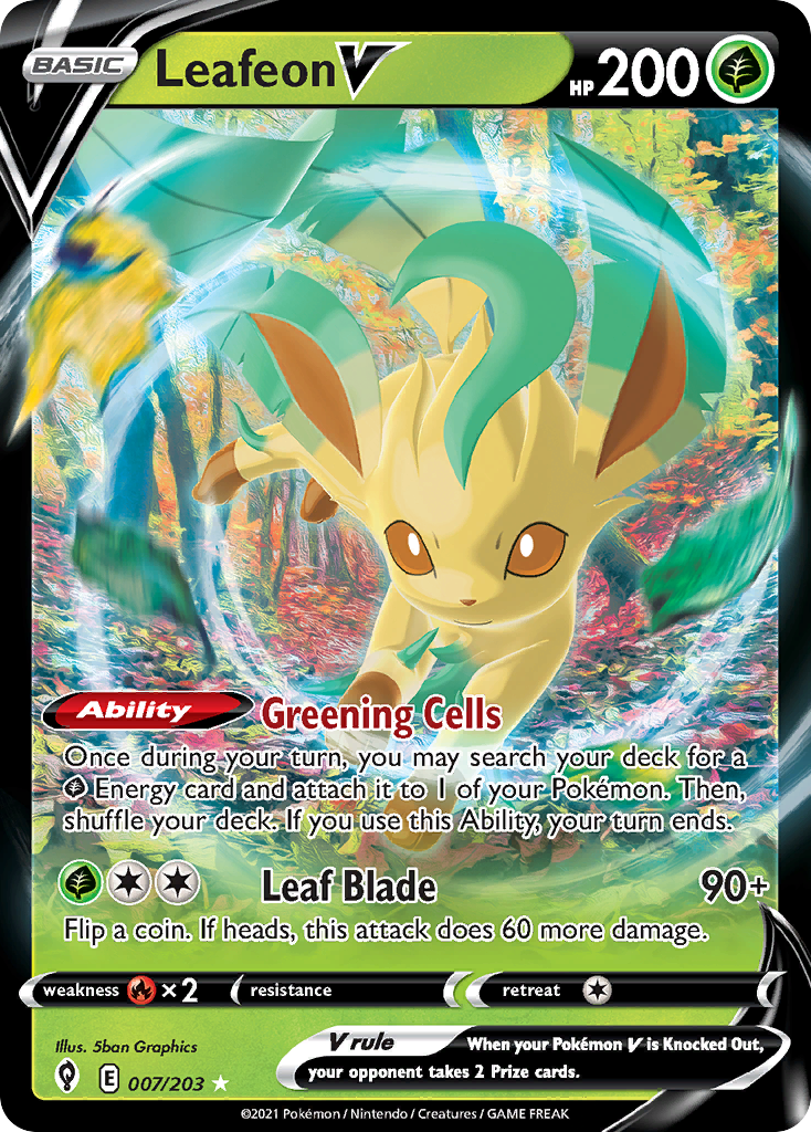 Leafeon V – Evolving Skies