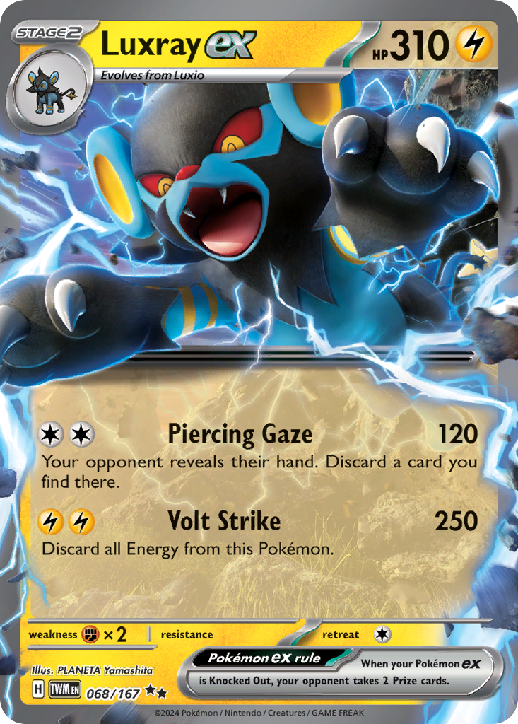 Luxray ex – Twilight Masquerade