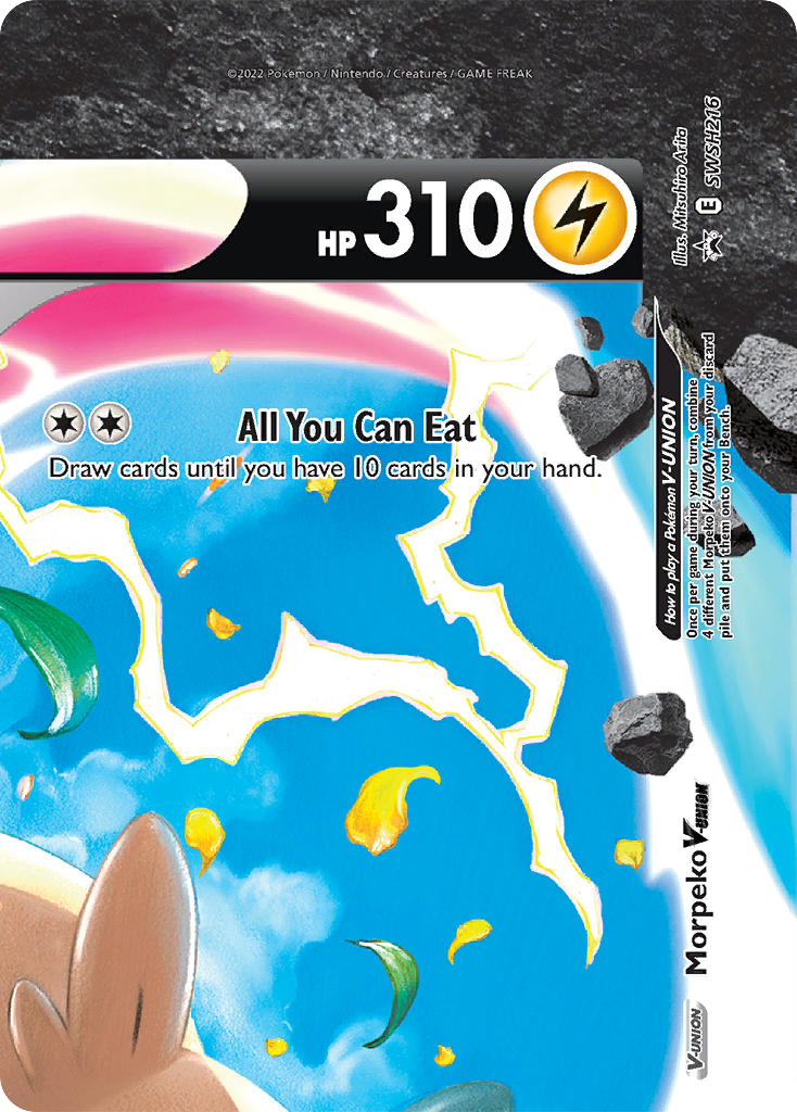 Morpeko V-UNION – SWSH Black Star Promos