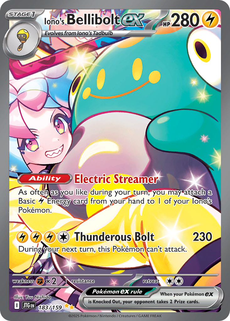 Iono's Bellibolt ex – Journey Together