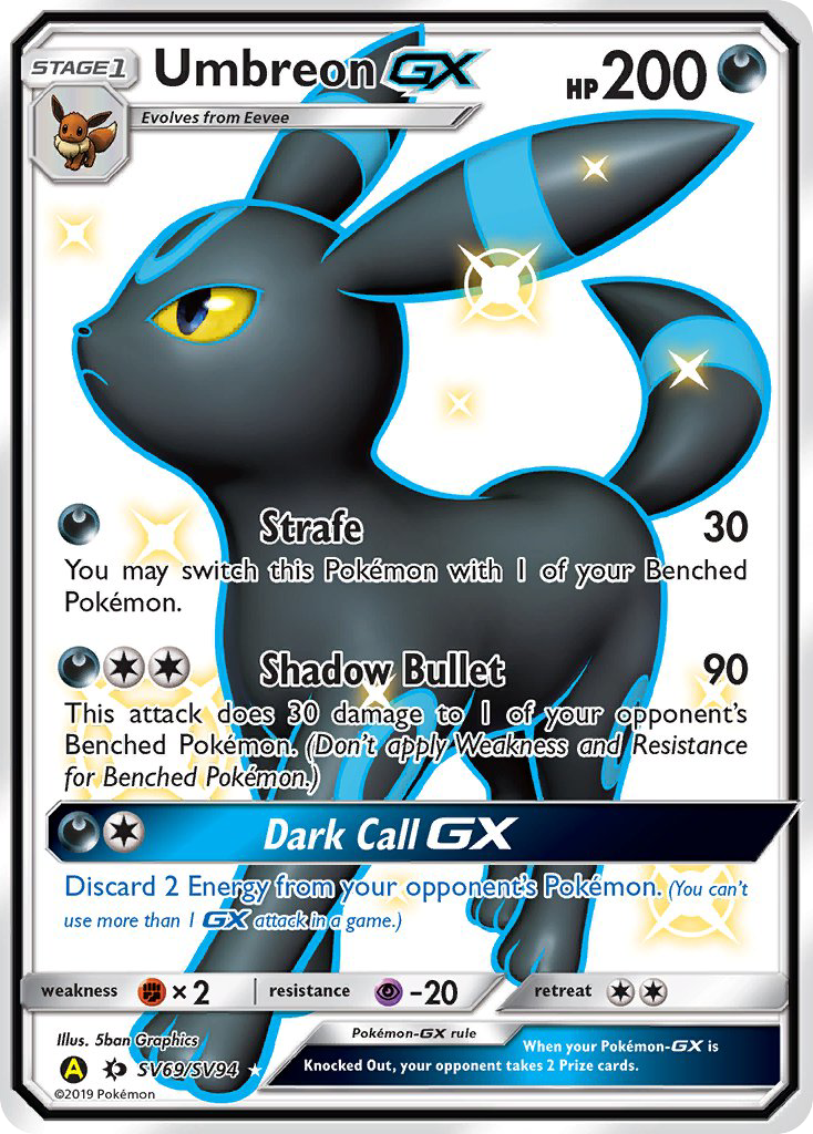 Umbreon-GX – Hidden Fates Shiny Vault
