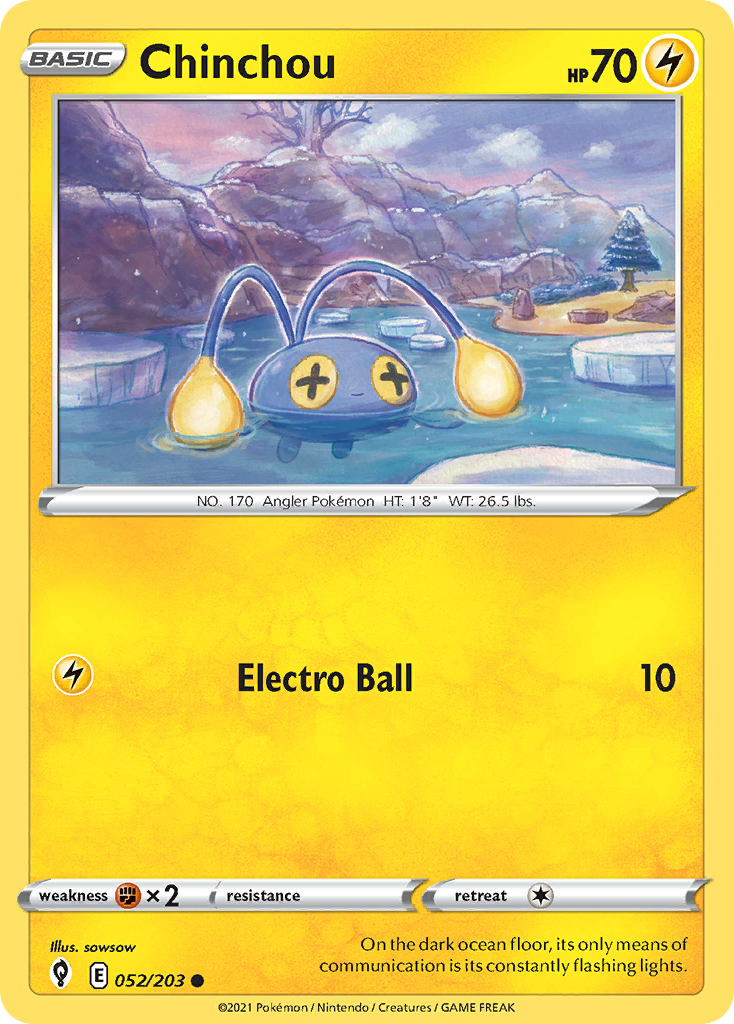 Chinchou – Evolving Skies