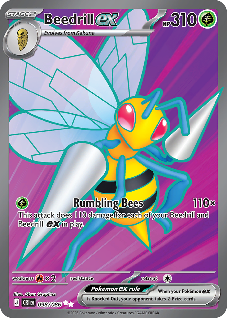 Beedrill ex – Chaos Rising