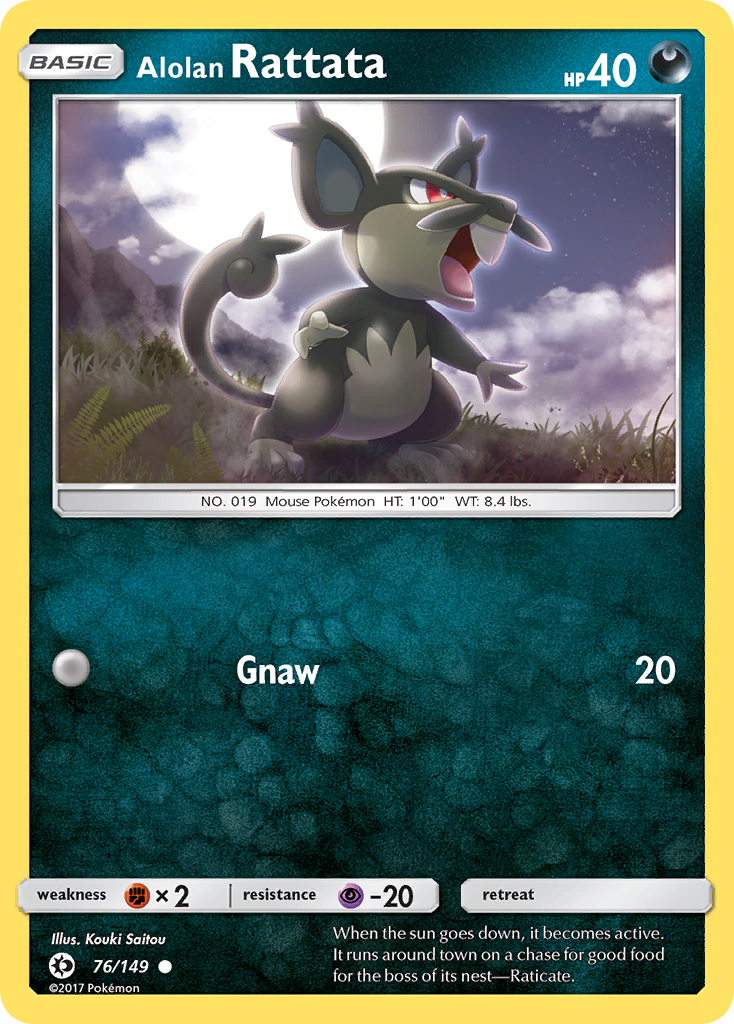 Alolan Rattata – Sun & Moon