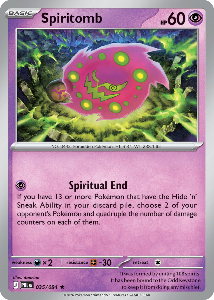 Spiritomb – Pitch Black