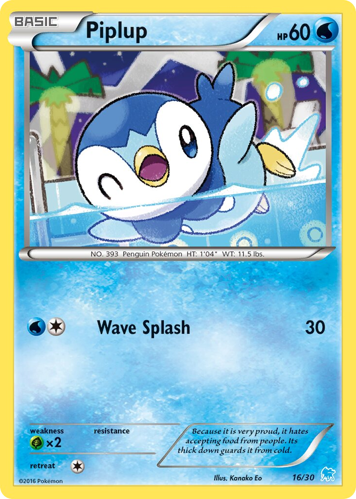 Piplup – XY Trainer Kit Suicune