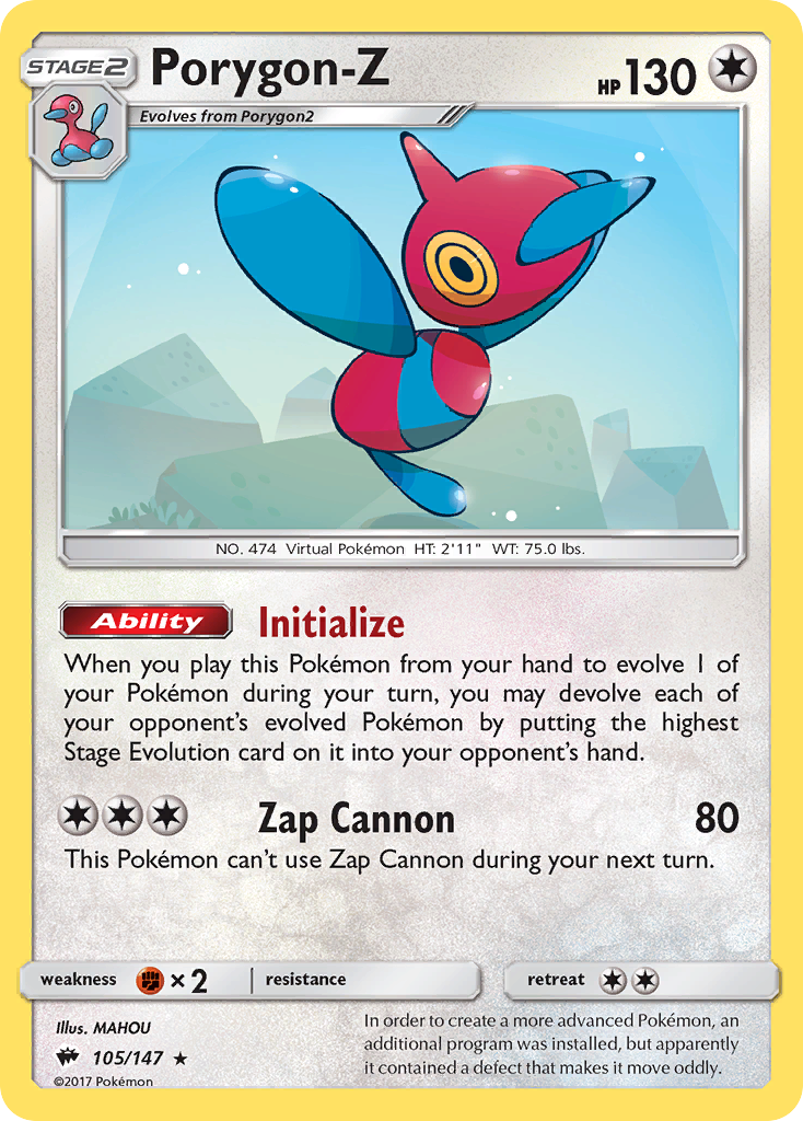 Porygon-Z – Burning Shadows