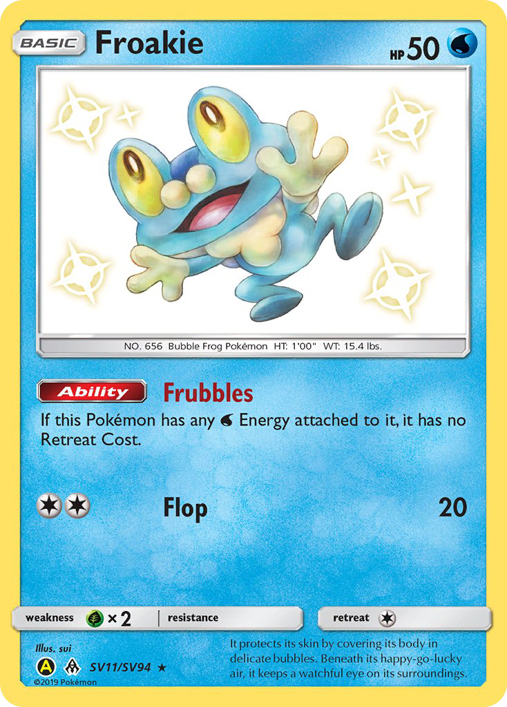 Froakie – Hidden Fates Shiny Vault