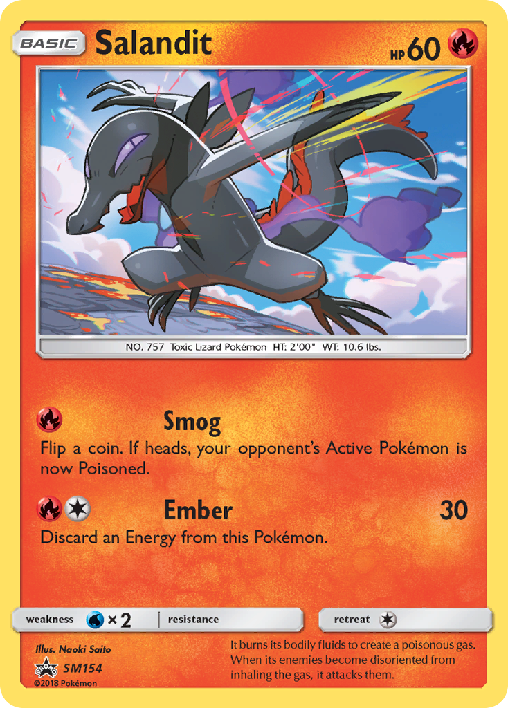 Salandit – SM Black Star Promos