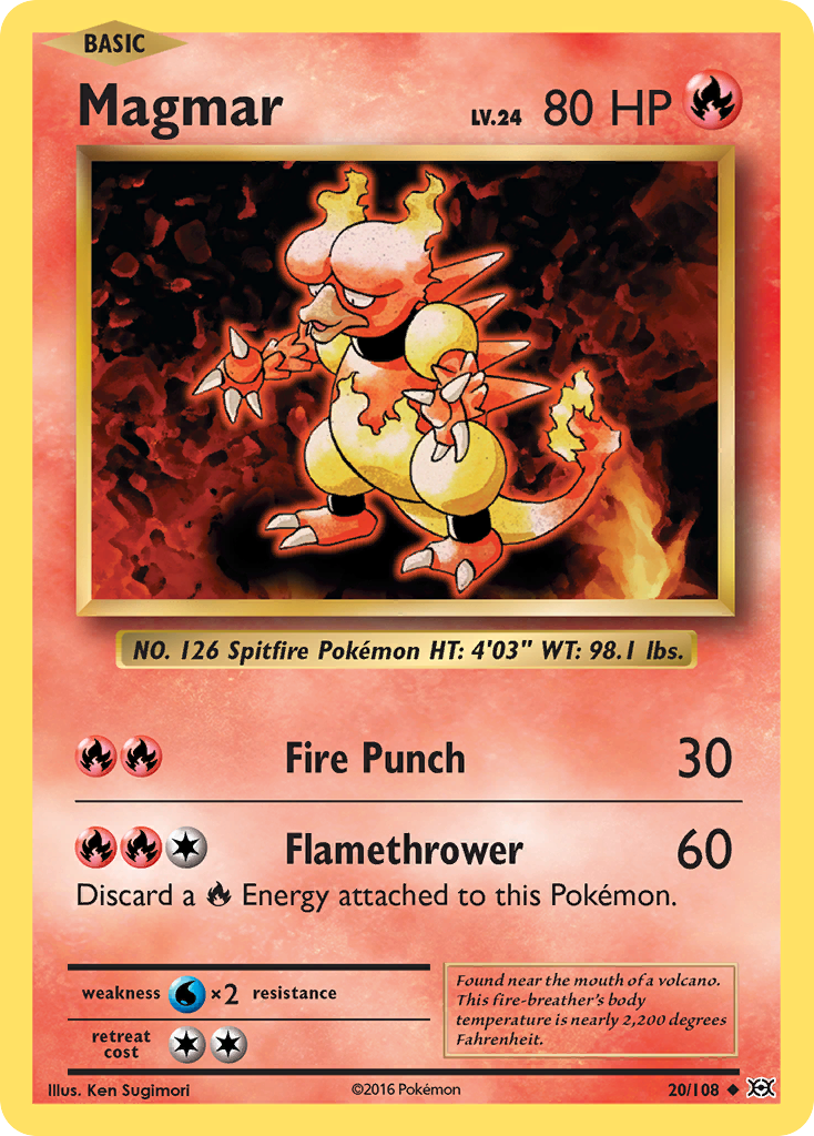 Magmar – Evolutions