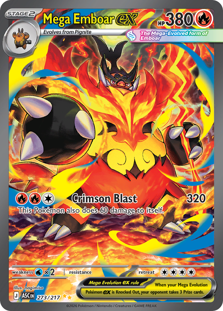 Mega Emboar ex – Ascended Heroes