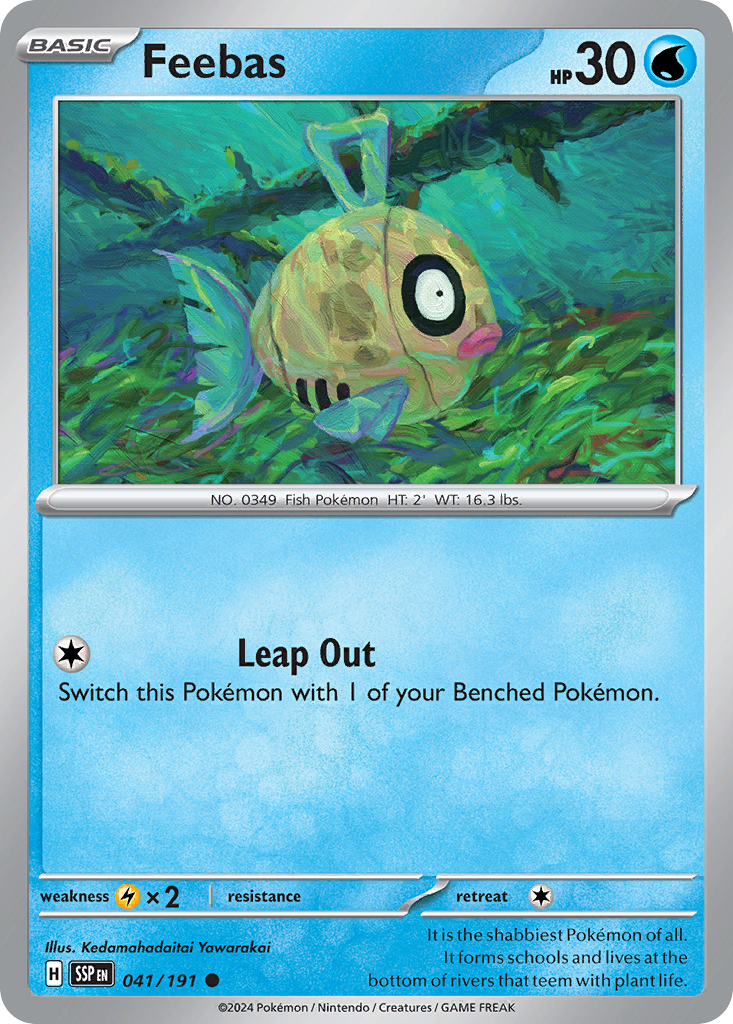 Feebas – Surging Sparks