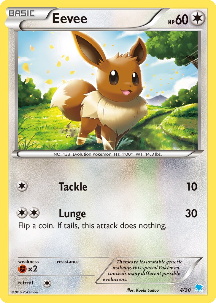 Eevee – XY Trainer Kit Suicune