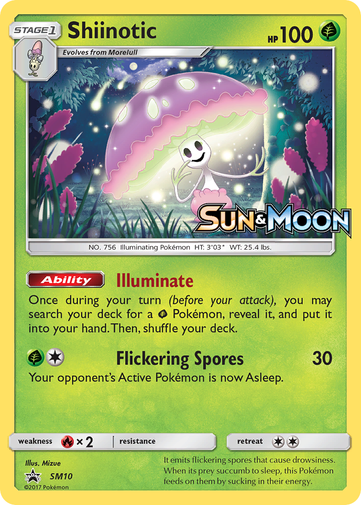 Shiinotic – SM Black Star Promos