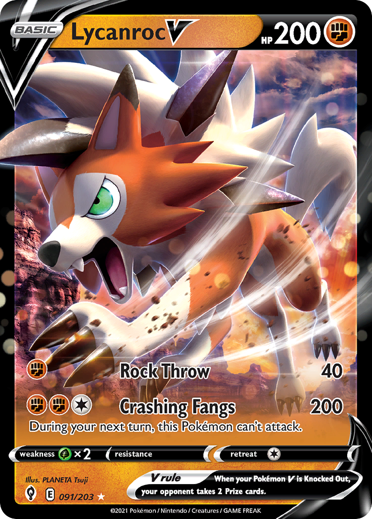 Lycanroc V – Evolving Skies