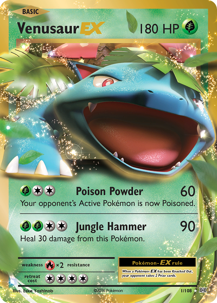 Venusaur-EX – Evolutions