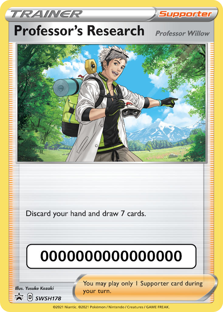 Professor's Research – SWSH Black Star Promos