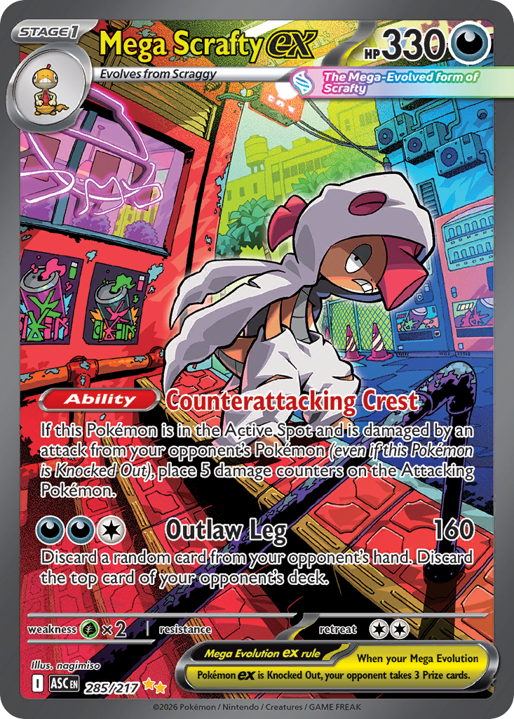 Mega Scrafty ex – Ascended Heroes