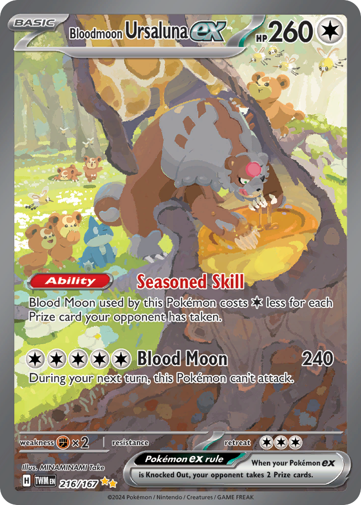 Bloodmoon Ursaluna ex – Twilight Masquerade