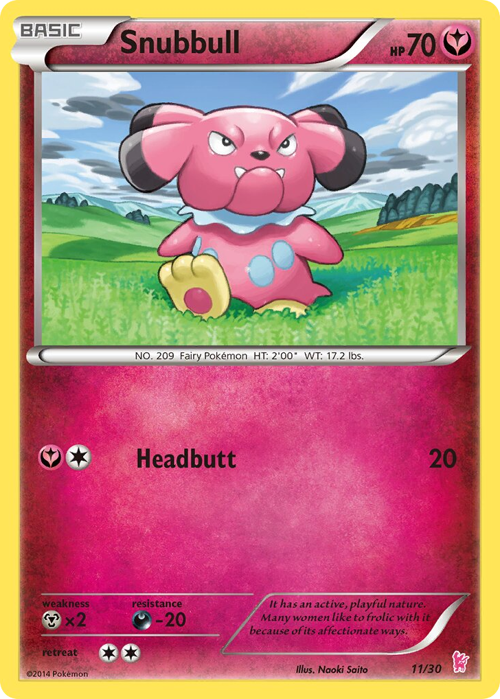 Snubbull – XY Trainer Kit Sylveon