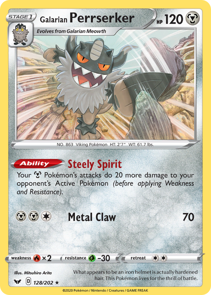 Galarian Perrserker – Sword & Shield