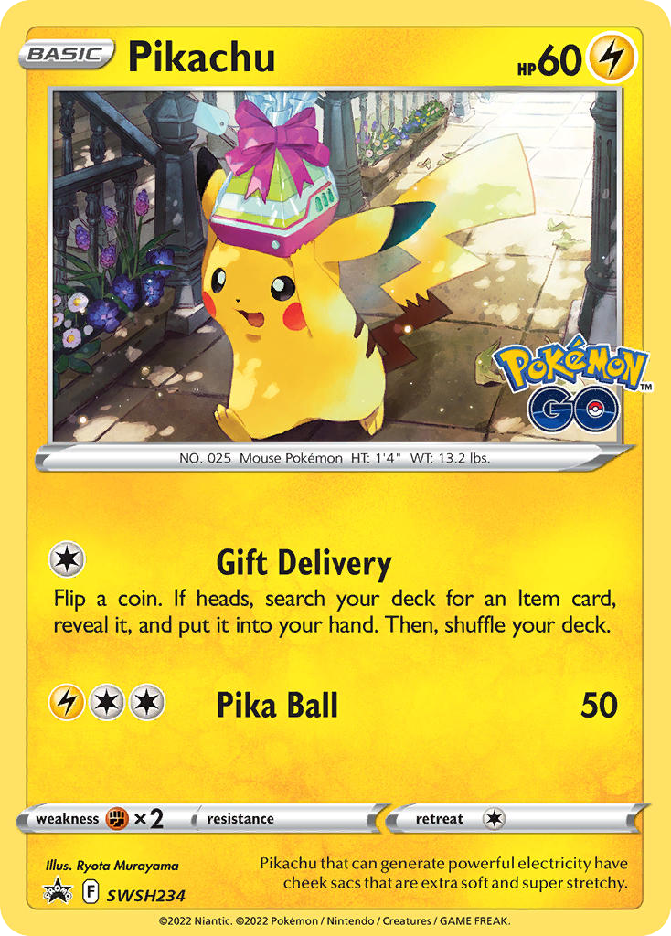 Pikachu – SWSH Black Star Promos