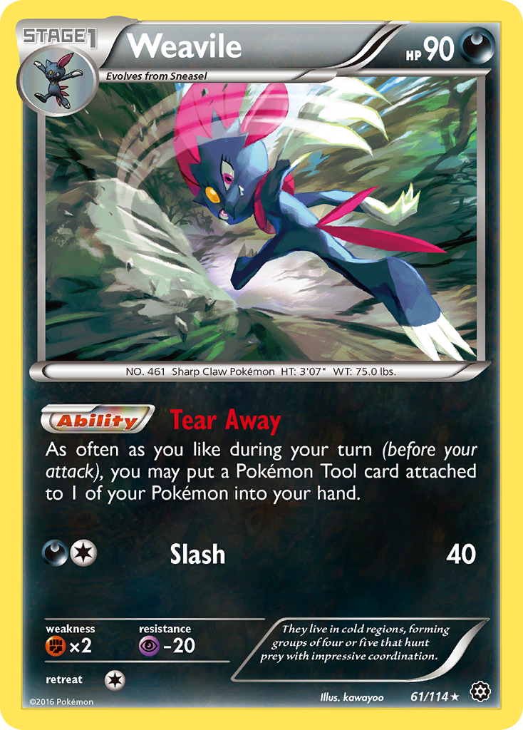 Weavile – Steam Siege