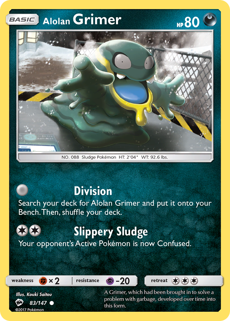Alolan Grimer – Burning Shadows