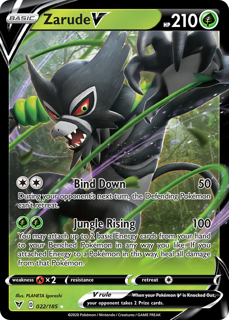Zarude V – Vivid Voltage