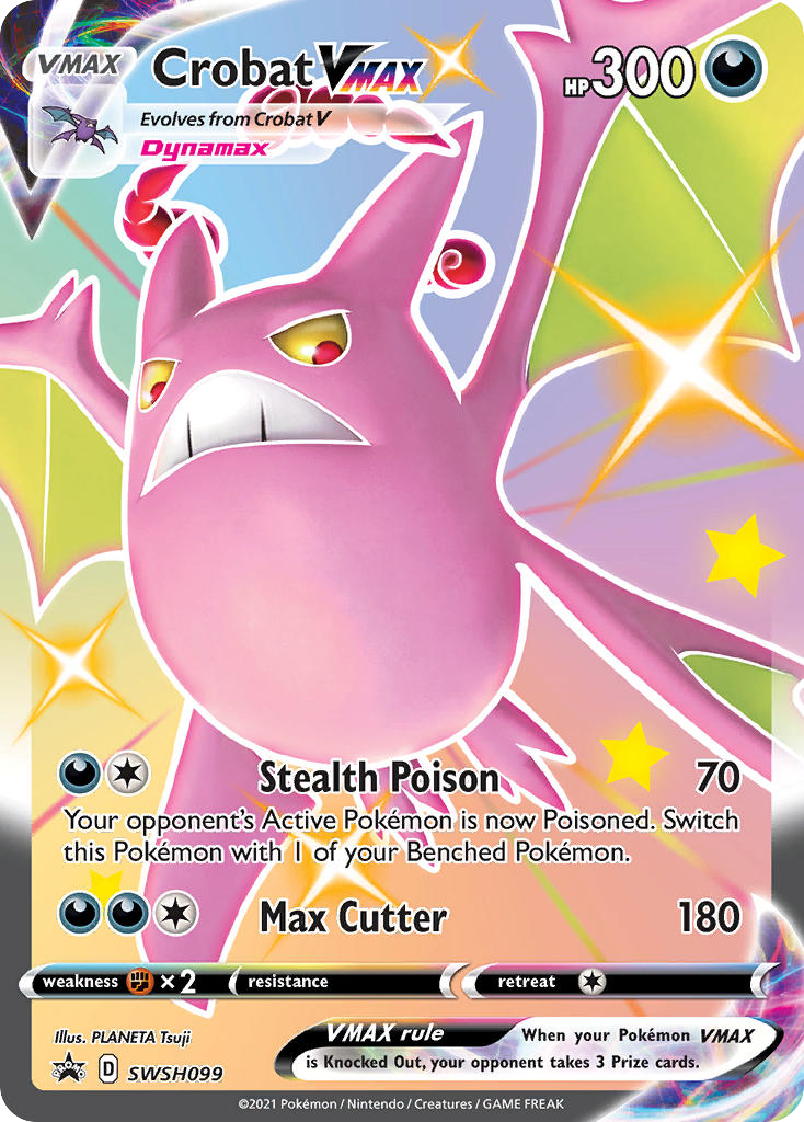 Crobat VMAX – SWSH Black Star Promos