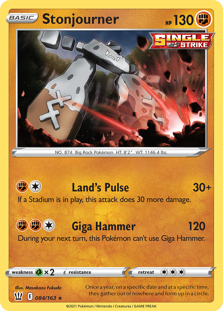 Stonjourner – Battle Styles