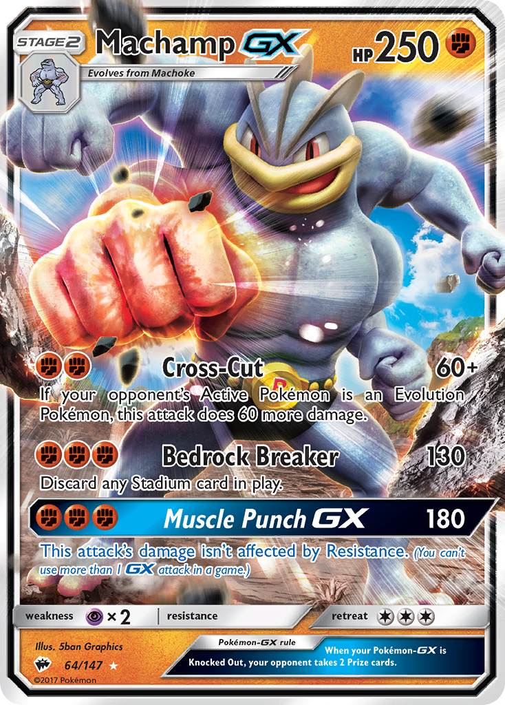 Machamp-GX – Burning Shadows