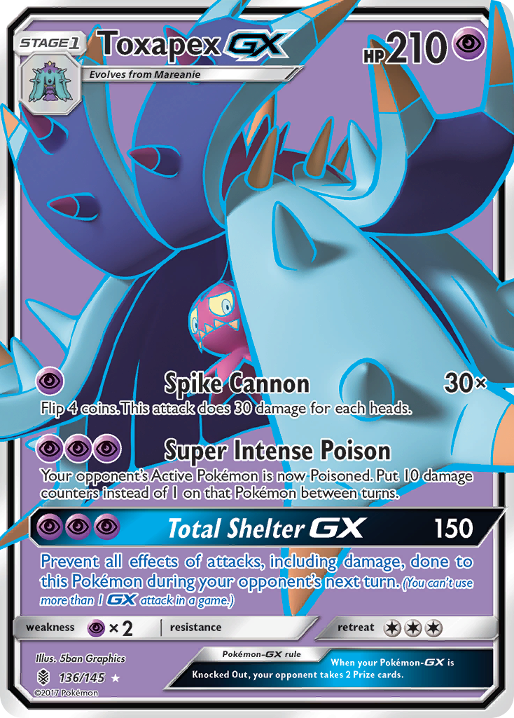 Toxapex-GX – Guardians Rising