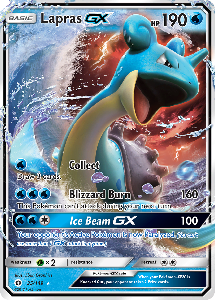 Lapras-GX – Sun & Moon