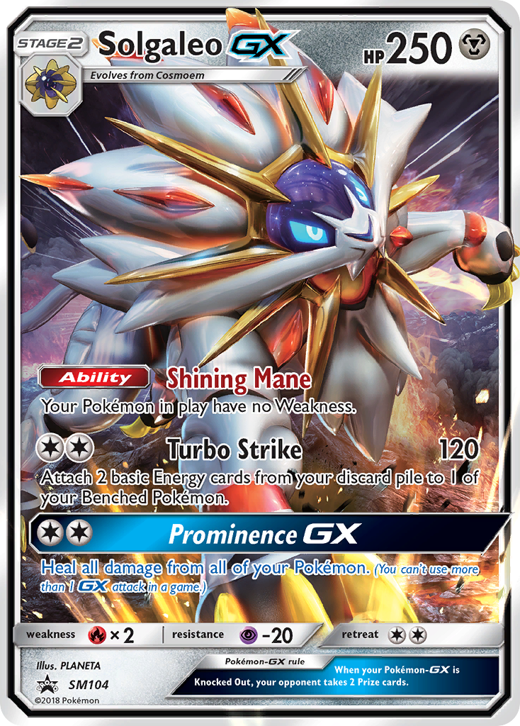 Solgaleo-GX – SM Black Star Promos