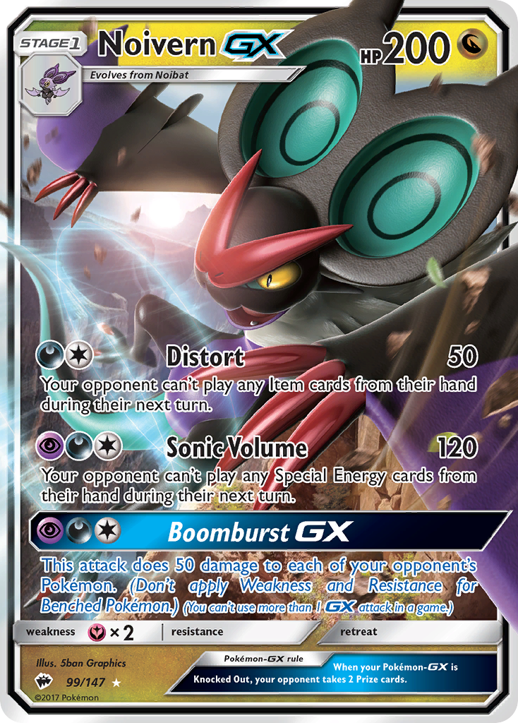 Noivern-GX – Burning Shadows
