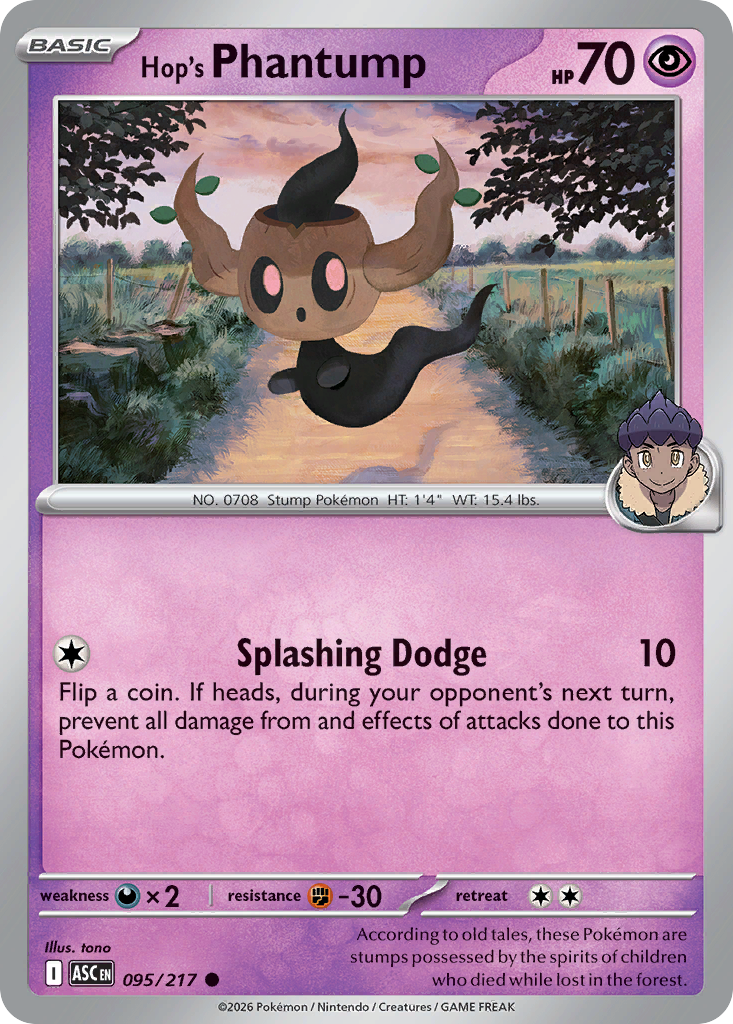 Hop's Phantump – Ascended Heroes