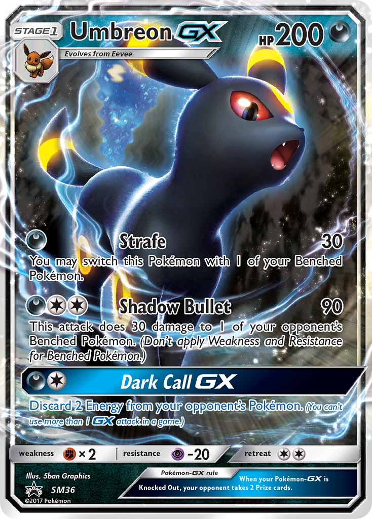 Umbreon-GX – SM Black Star Promos