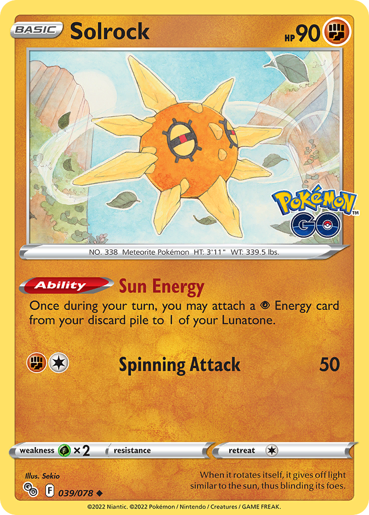 Solrock – Pokémon GO
