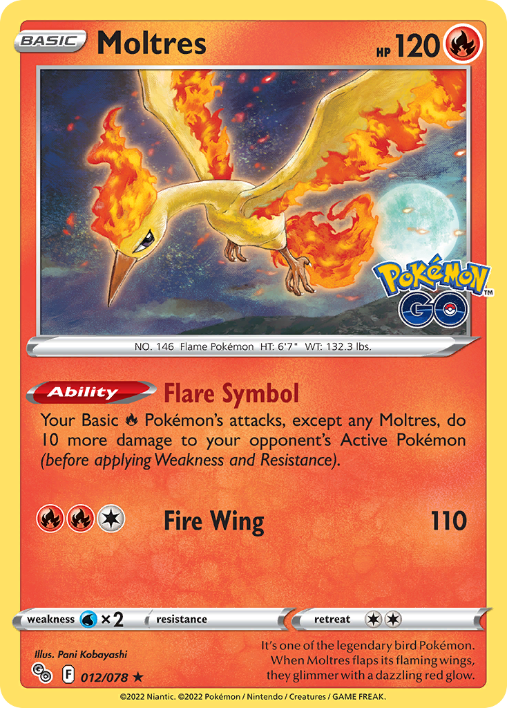 Moltres – Pokémon GO