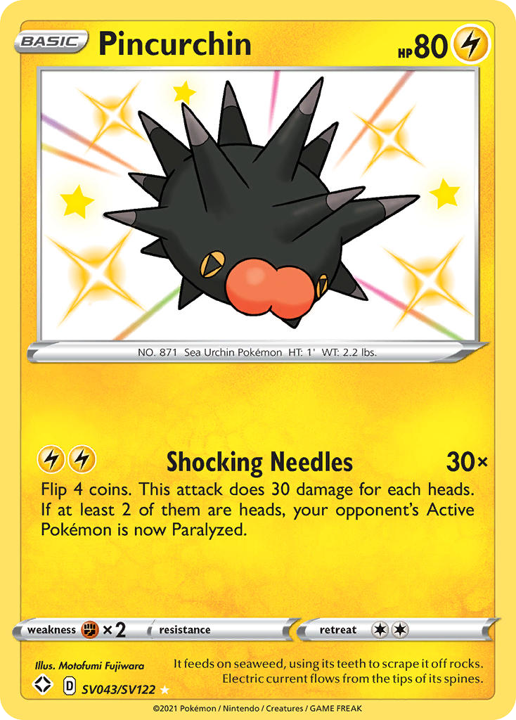 Pincurchin – Shining Fates Shiny Vault