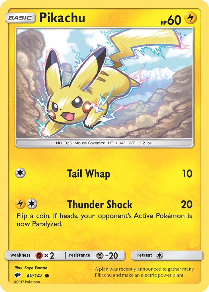 Pikachu – Burning Shadows